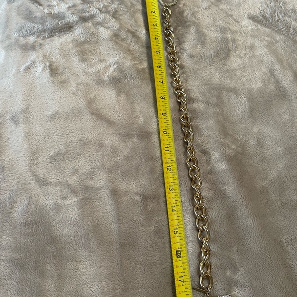 Savvy Cia 14k plated crystal necklace - Picture 5 of 9